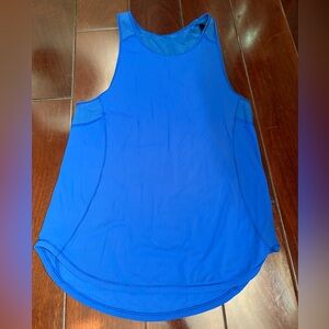Lululemon Athletica Blue Sleeveless Tank Top